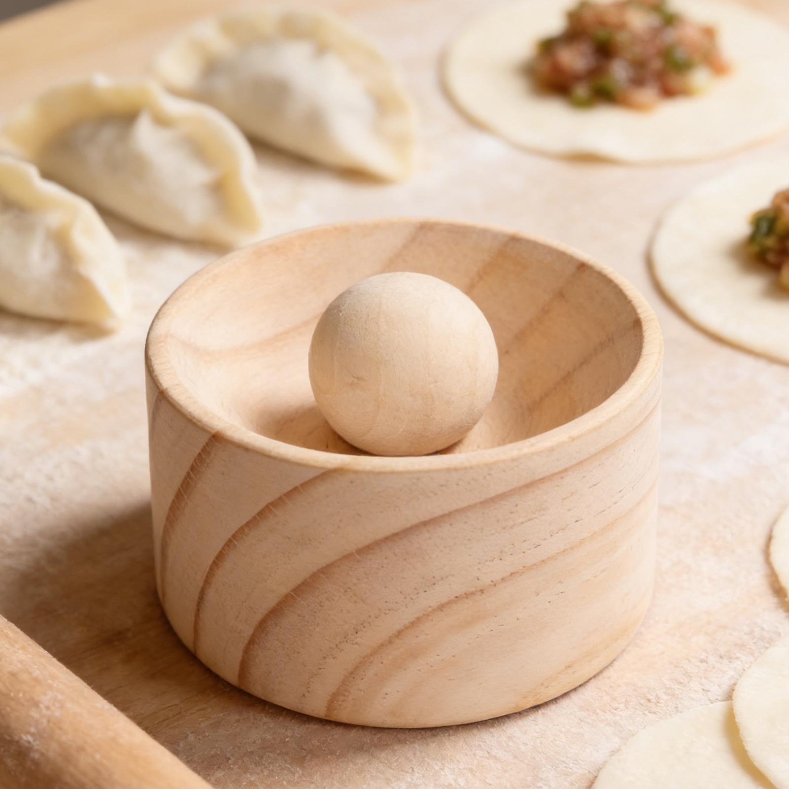 餃子メーカー ノンスティック木製手動キッチンガジェット 餃子 - Kitchen Gadgets Dumpling Maker のレビューと価格