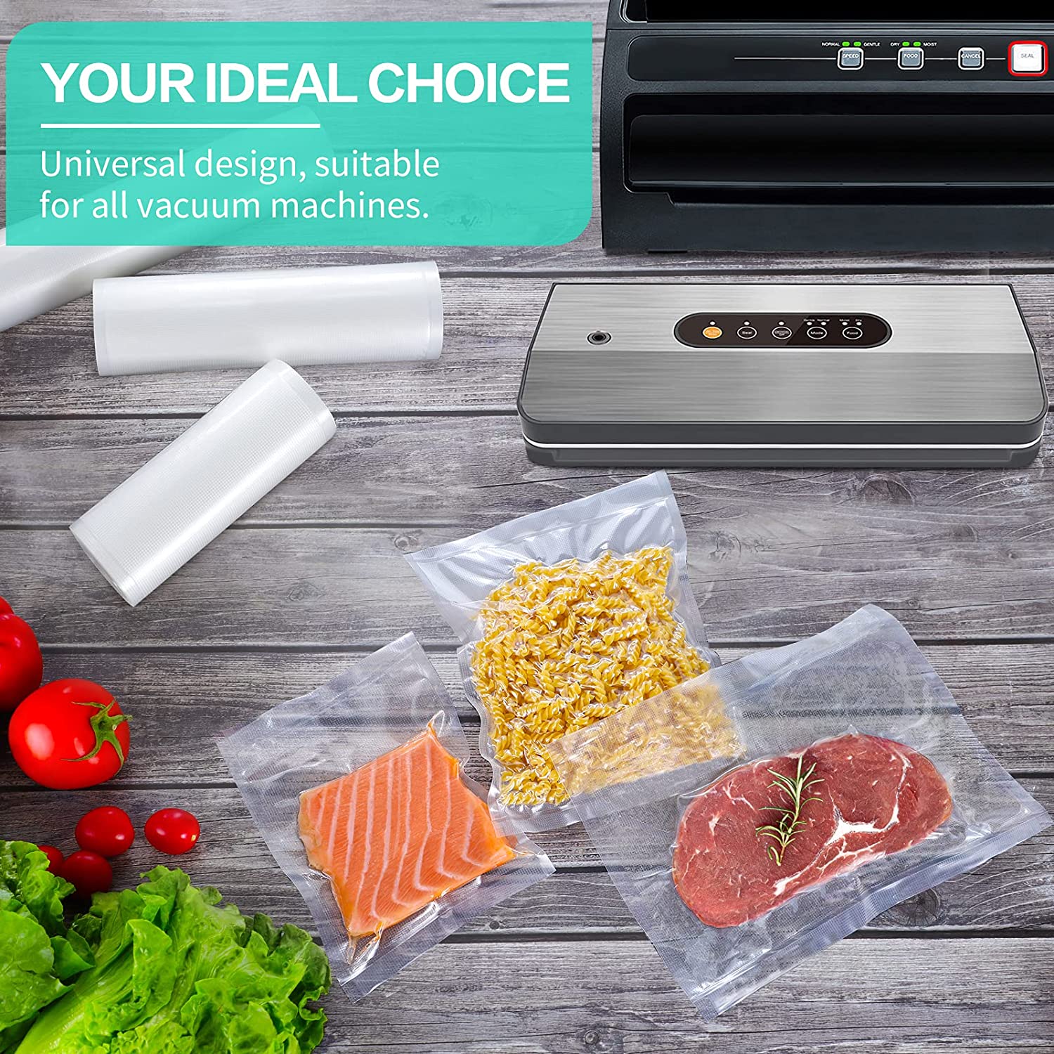 キッチンバッグ 真空食品用 真空シーラーバッグ ソウヴィッド - Kitchen Gadgets Organizer のレビューと価格