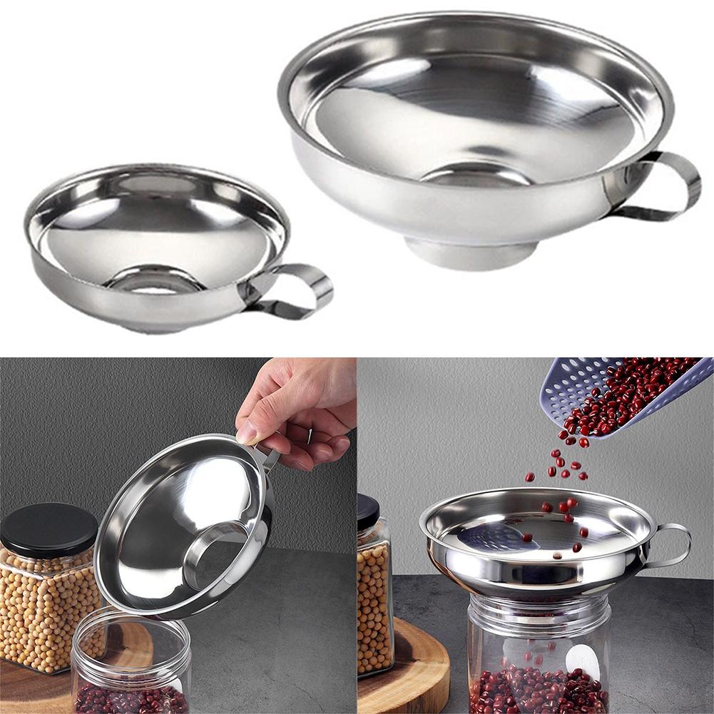 広口ステンレス製漏斗 キッチン用調理・スパイス移し替えに最適 - Kitchen Gadgets Organizer のレビューと価格