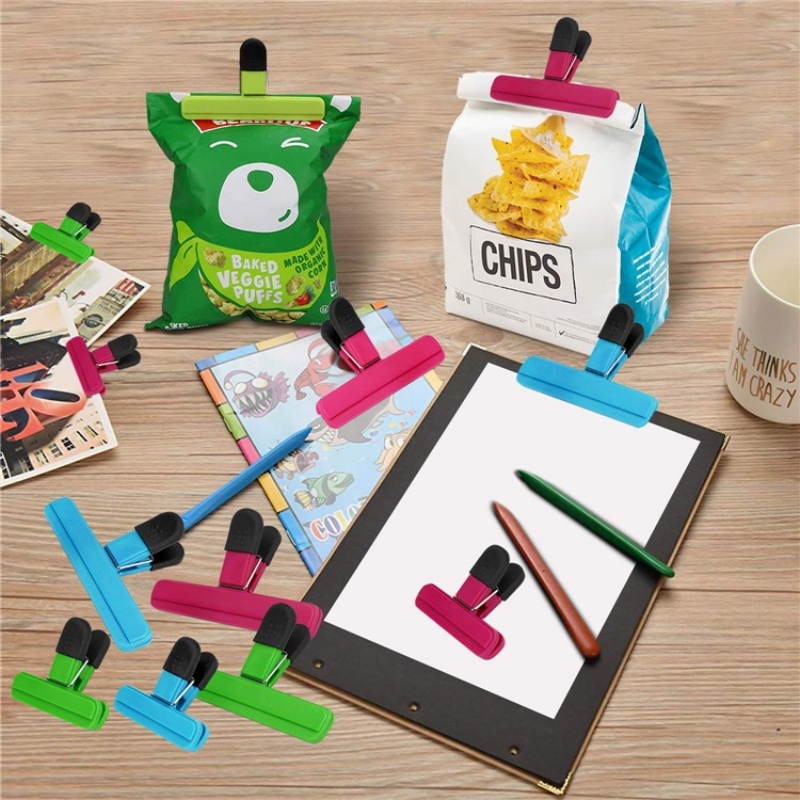3-12 個多目的シールクリップ耐久性のあるキッチンスナック - Kitchen Gadgets Organizer のレビューと価格
