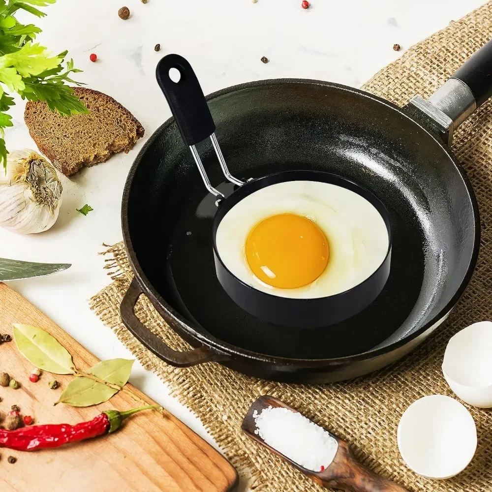 抗火傷卵揚げリングプロフェッショナルステンレス鋼テフロン加工 - Egg Separator Tool のレビューと価格